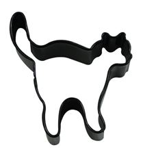Picture of CAT POLY-RESIN COATED COOKIE CUTTER BLACK 7.6CM